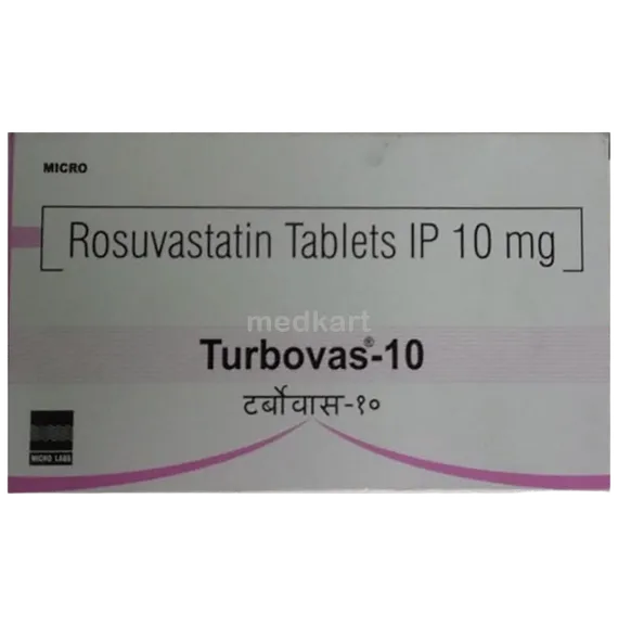 turbovas 10mg tablet 15's